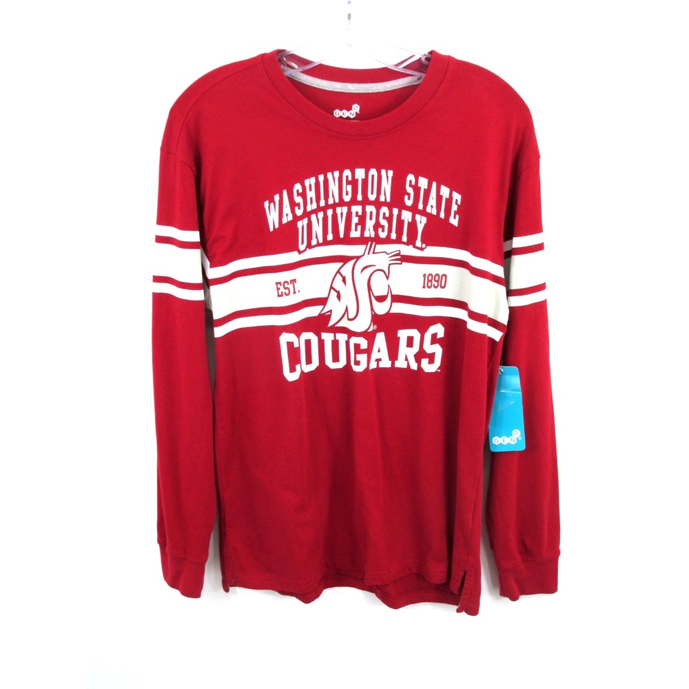 Gen2 Washington State Cougars Long Sleeve Shirt Red XL 9K4B7FG9F-C35